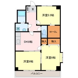 薊野駅 徒歩14分 7階の物件間取画像